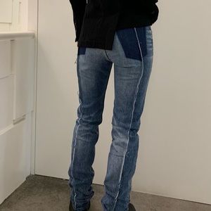 Maison Margiela Seam Distressed Jean